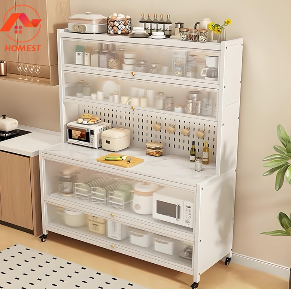 You Should Be Using a Tiered Kitchen Storage Rack