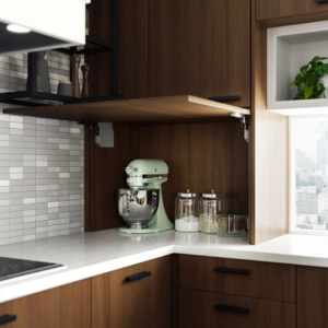 Flip-Up Kitchen Cabinets